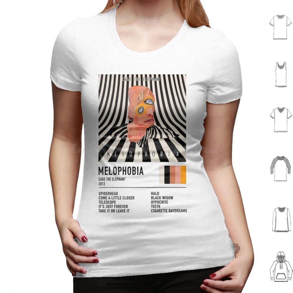 Abstract Elephant Eyes Mom Poster T Shirt Big Size 100 Cotton Trends Good Aesthetic Wadaks Melophobia Family Black And White