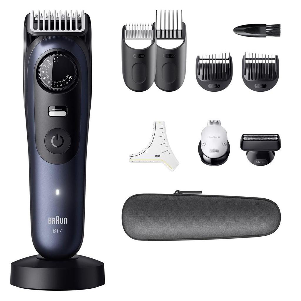 Braun BT7540 Beard Trimmer 40 settings Black/Blue