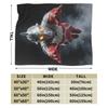 ULTRAMAN Plush Blanket Children  Flannel Throw Blanket For Couch Chair Soft Design Quality Bedspread Gift