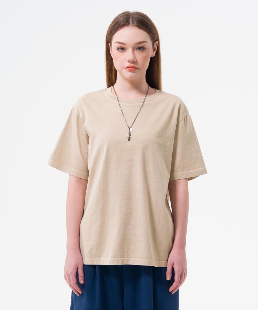 Descheuis Everyday Pigment Short Sleeve Tee Beige