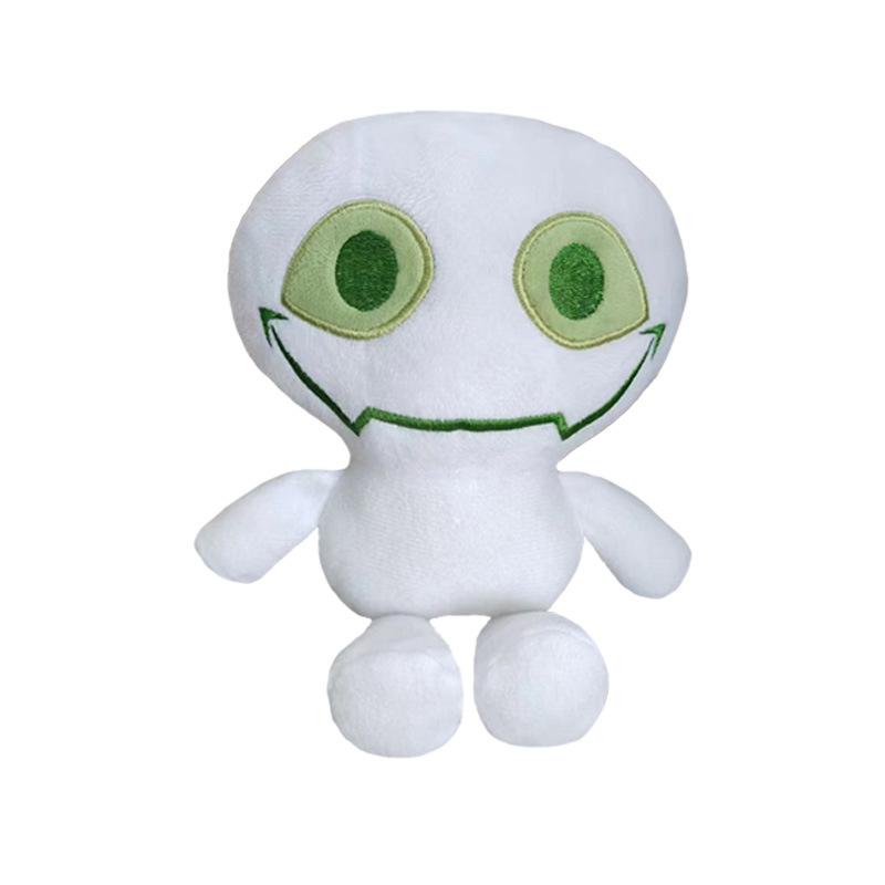 

Slap Battles Боб Плюшева іграшка М яка лялька Декорація столу Kawaii Іграшки Подарунки білий