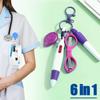 Multifuction Retractable Ball Pen Set Multicolor Nurse Pen Set 6-in-1 Nurse Pen  Nurse's Work