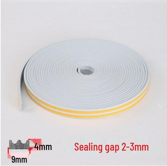 Self-Adhesive EPDM Door and Window Foam Strip: Wind & Soundproof Seal