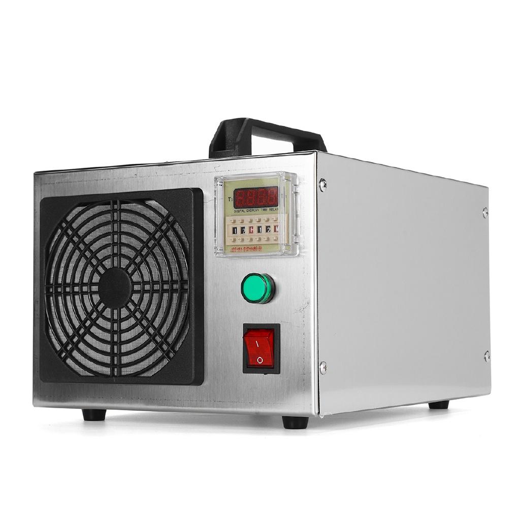 7g/H Ozon Generator Desinfektionsmaschine 220V Haushalts Luftreiniger Geruchsneutralisierer mit Stahlgehäuse für ein saubereres Maschinensystem
