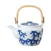 Ale-net Arita Ware Grape Teapot (M) 6-inch Teapot, 1000cc, Made In Japan, Porcelain