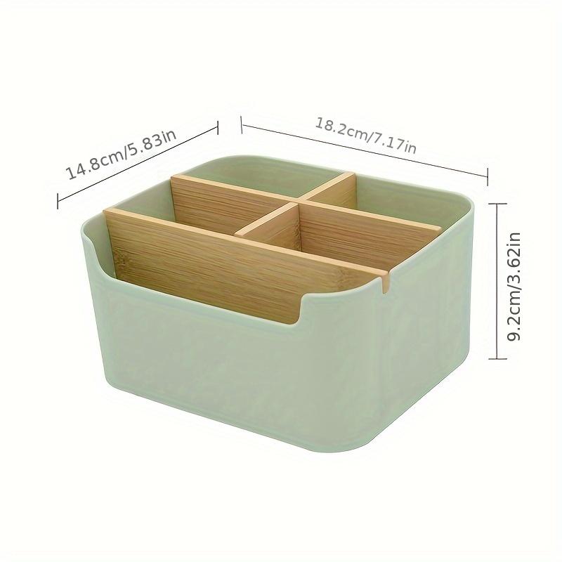Desk Organizer with Five Sections, Suitable for Office Supplies, Pen Holder, Makeup Storage For Bathroom, Jewelry Box