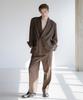 Decoroso Cier Peaked Double Overfit Jacket [Brown]
