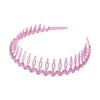 Hair Hoop Hair Comb Knotted Headwear Non-slip For Girls Korean Style Hairband Toothed Hair Band Wave Headband Hair Accessories
