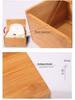 Custom Printed Wooden Napkin and Tissue Box for Restaurants and Hotels