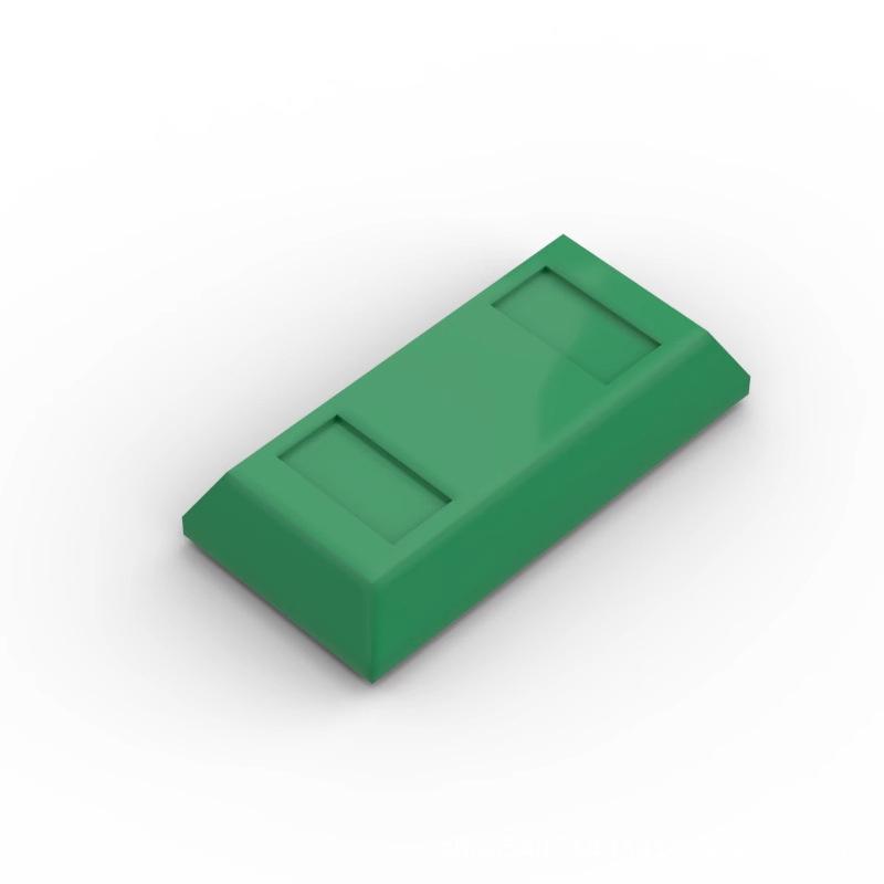 10PCS 99563 1x2 Gold Bar Size Block Moc Compatible with Brick DIY Children's Toy Assembly Parts