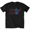 Duran Duran 'Double D Logo' T-Shirt - Official Licensed Merchandise - Free P&P