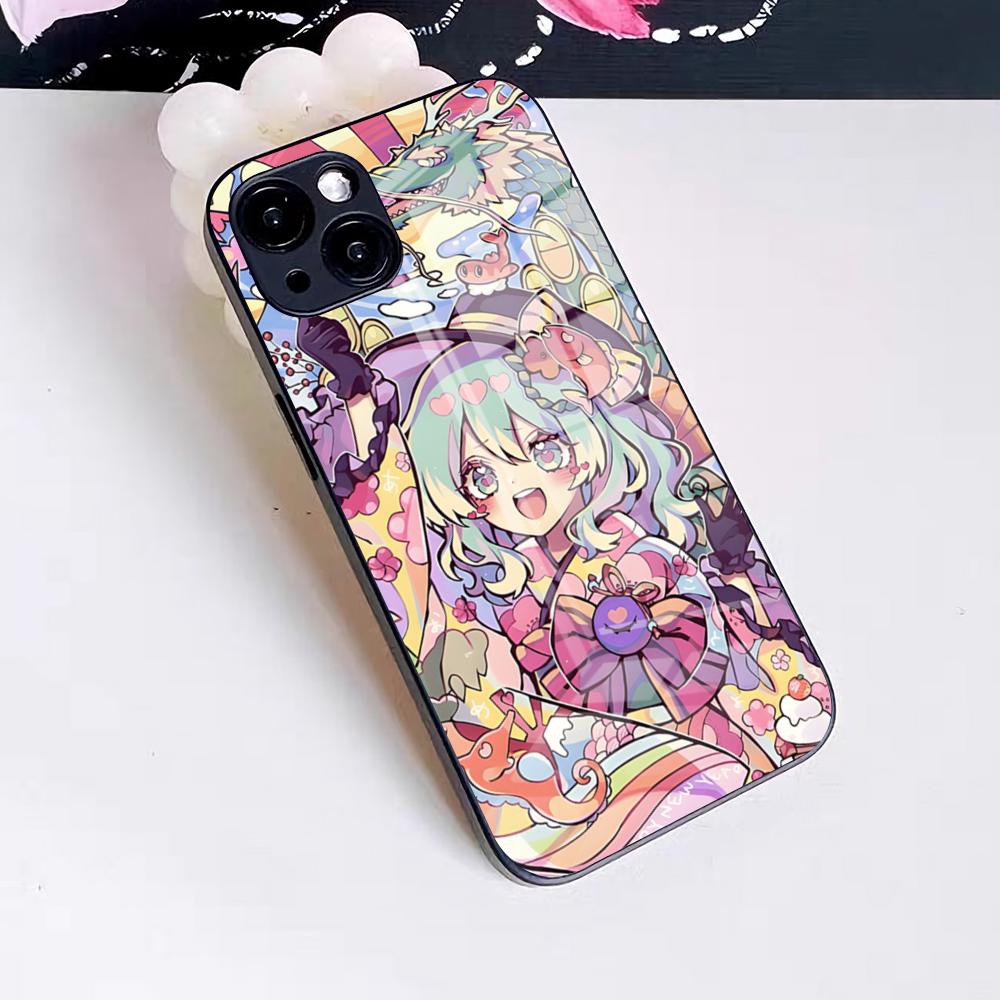 Game Touhou Project Phone Case For IPhone 17 Pro Max 16 15 14 Pro Max 13 11 X Xs Xr 8 7Plus Glass Cover
