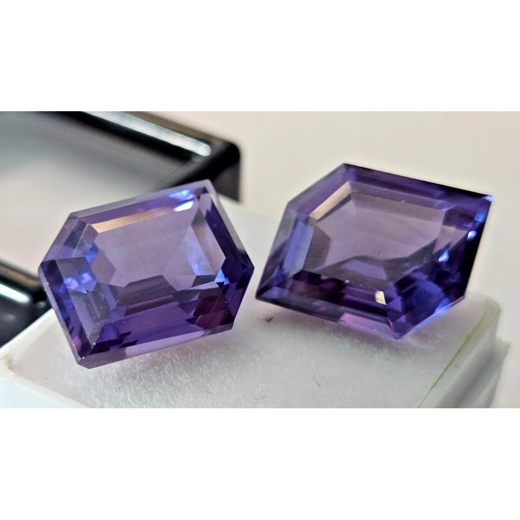 Color Change Alexandrite 26-27 Ct Fancy Cut Certified Stunning Loose Gemstone