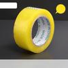100 Meters Transparent Tape High Viscosity Is Not Easy To Break Large Yellow Tape Express Packaging Box with Sealing Tape