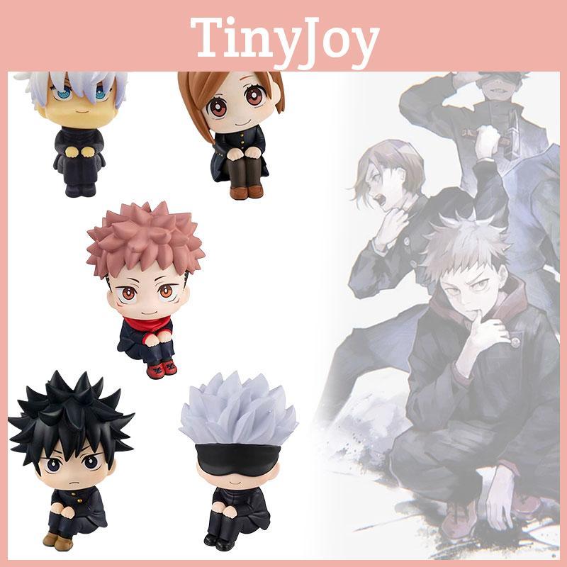 Versione Q Jujutsu Kaisen Wataru Gojo Figura in PVC Decorazione per Torta Giocattolo