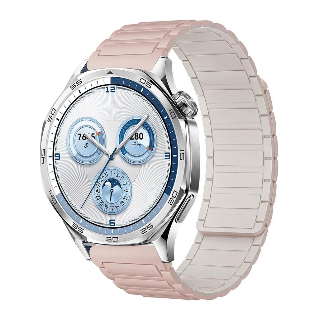 18mm 20mm 22mm Magnetic Band For Huawei Watch GT5/4/3Pro 46mm 4/3Pro Soft Silicone Loop Strap For Amazfit Balance GTR 4/3/2 47mm