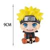 Naruto Anime Figure Naruto Kakashi Action Figure Q Version Kawaii Sasuke Itachi Figurine Car Decoration Collection Model Toy