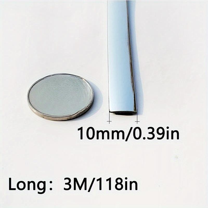 Car Trim Strip Window Trim Chrome Strip Non-fading Universal Lip Tape Exterior Trim Door Trim Strip