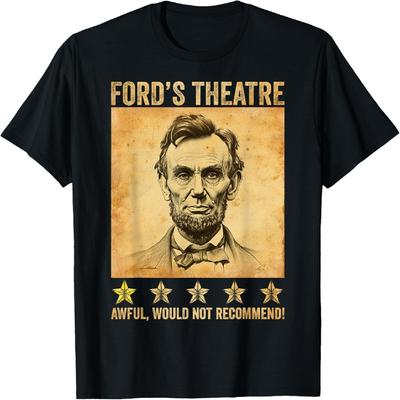 Abraham Lincoln Teatr Forda Okropny Nie Polecam Koszulka(3)