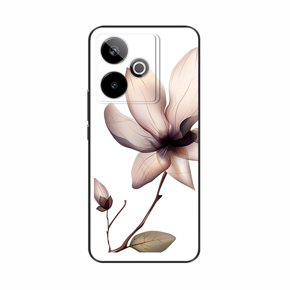 For Realme GT7 GT 7T Case RMX5061 Cat Painted Cover Soft Silicone Phone Case For Realme GT 7T GT7 Pro RealmeGT 7 Pro Fundas Etui