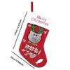 Large Size Cat Dog Christmas Sock Cute Christmas Gift Sock Candy Gift Bag  New Year