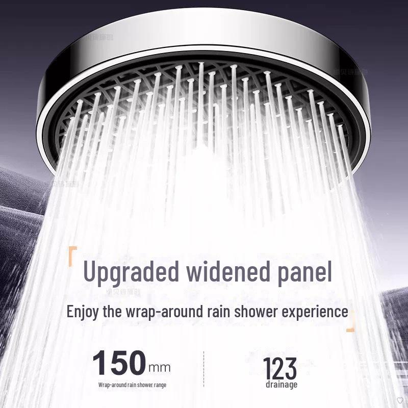 Vysokotlaká sprchová hlavice s velkým 15cm panelem a filtrem