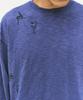 Seopiseuedisyeon Tattoo Long-Sleeve T Shirt Iris Blue