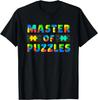 Master Of Puzzles Gameboard Novelty Costume Puzzle Lover T Shirt