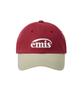Imiseu New Logo Mix Ball Cap(Renewal)-Beige/Red