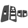 4pcs Car Window Switch Lift Button Frame Cover Trim for BMW 5 Series G30 2017 2018