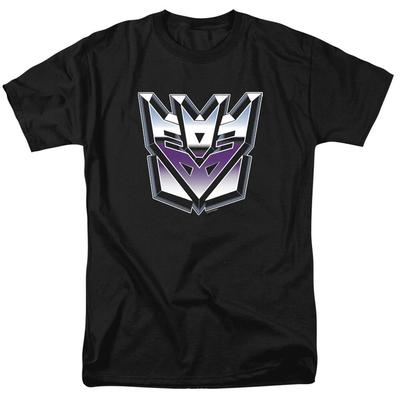 Męska koszulka z logo Deceptikonów Transformers S-5XL Licencjonowana koszulka Hasbro