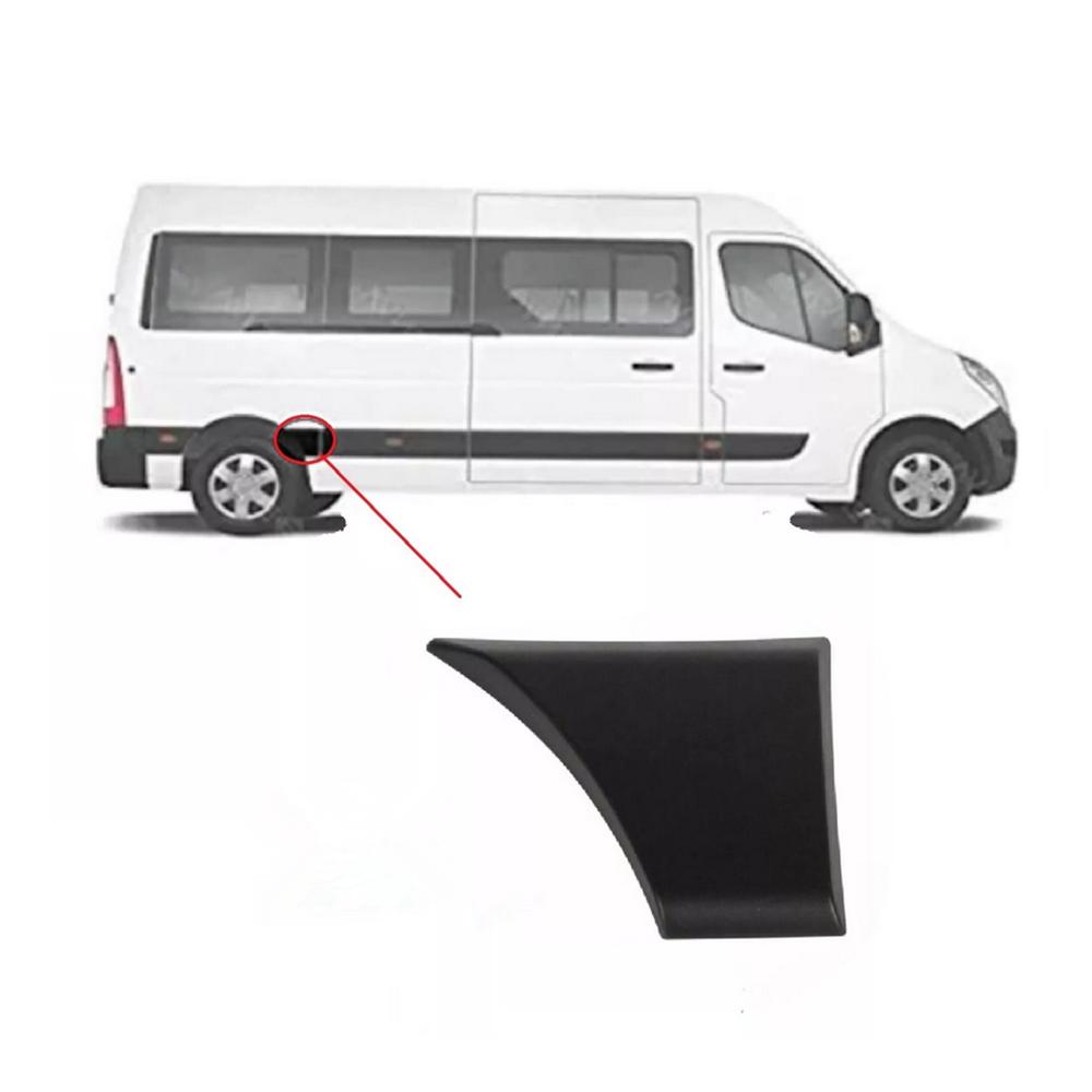 Rear Right Panel Moulding Strip For Renault Master MK3 Opel Movano B MK2 2010-20