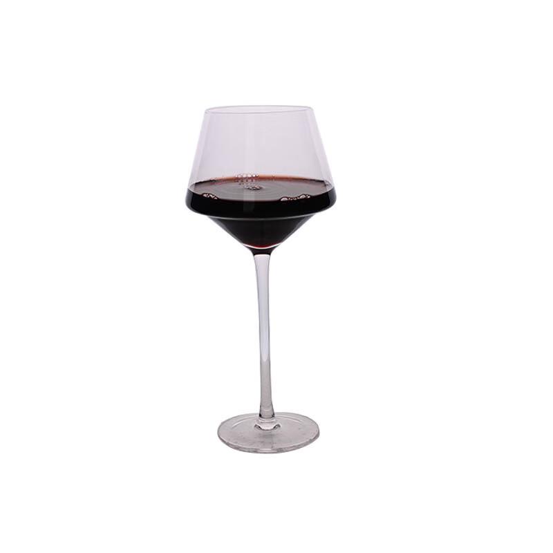 Shangqi Transparent Reusable Plastic Red Wine Glass Set (2-Pack)
