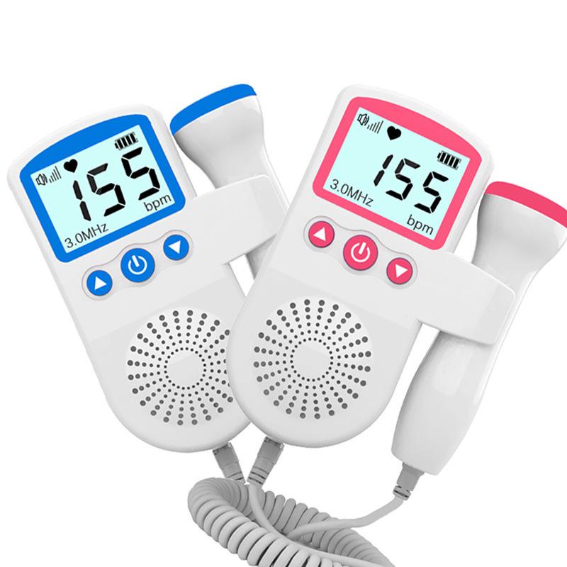 Handheld Home Fetal Doppler Heartbeat Detector & Baby Heart Rate Amplifier