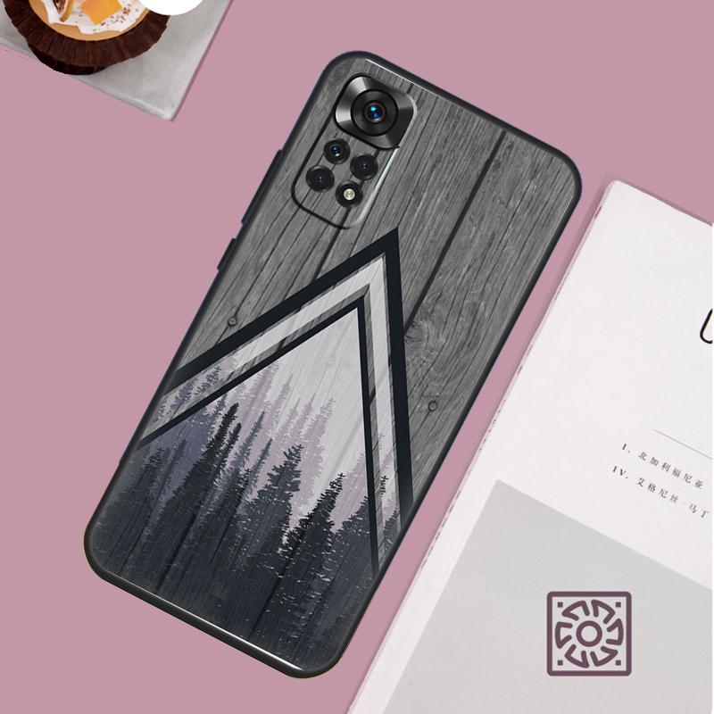 Wood Nature Pattern Case For Xiaomi Redmi Note 14 Pro 13 12 11 10 15 Pro Plus Redmi 15C 15 14C 13C 10C 12C Cover