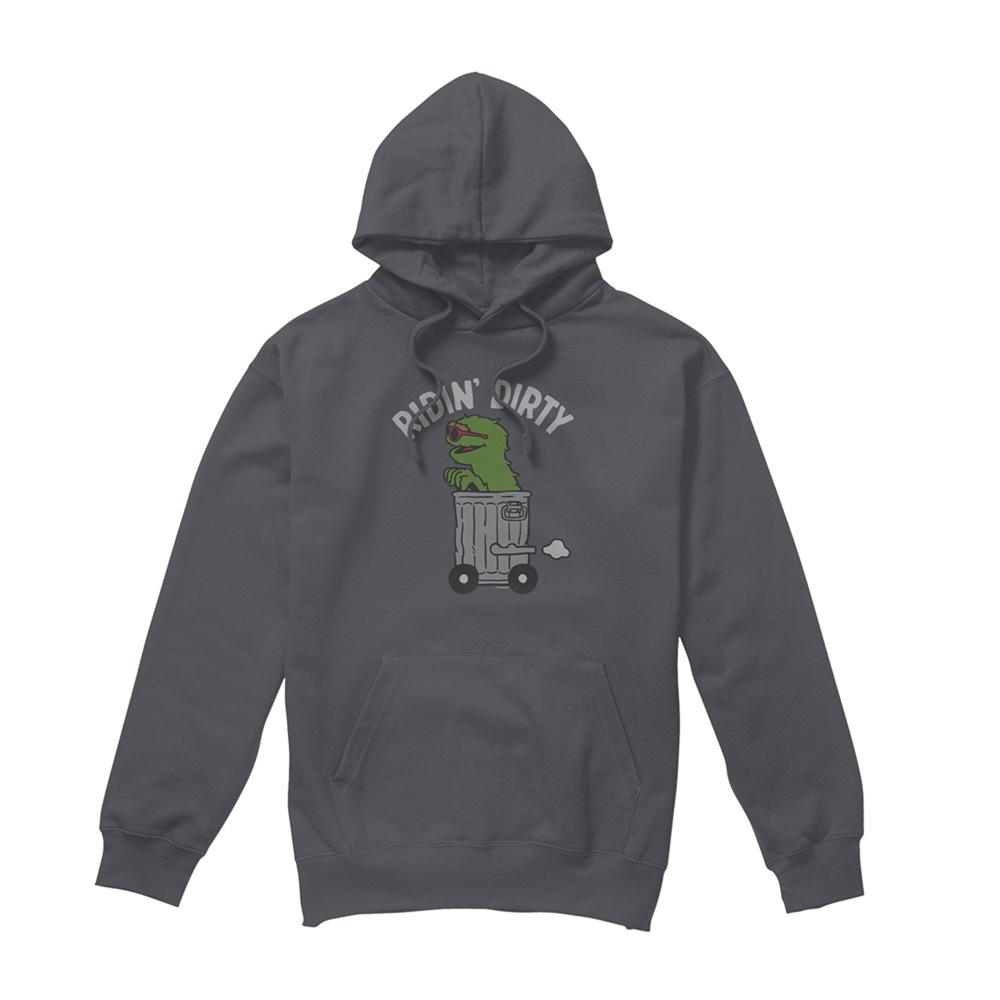 Sesame Street Unisex Adult Ridin Dirty Hoodie