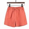 Summer New Loose Linen Cotton and Linen Large Size Student Sports and Leisure Shorts Women's Wide-leg Pants
