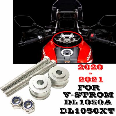 Akcesoria motocyklowe CNC podnośniki kierownicy wysokość adaptery do Suzuki DL1050XT DL1050A v-strom V Strom VSTROM DL1050