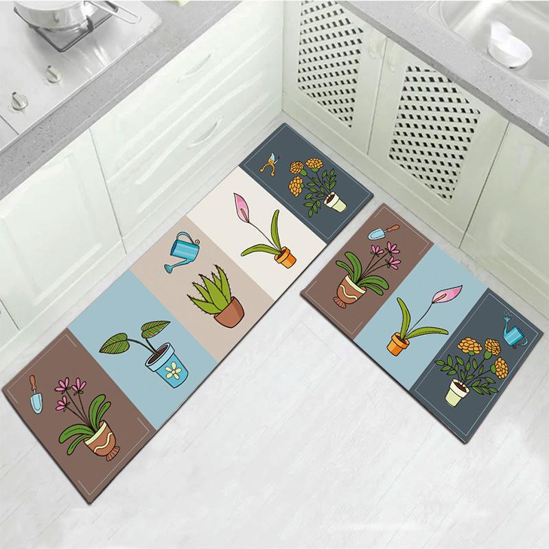 Kitchen Carpet Entrance Mat Floor Mat Living Room Bedroom Carpet Bay Window Balcony Door Mat