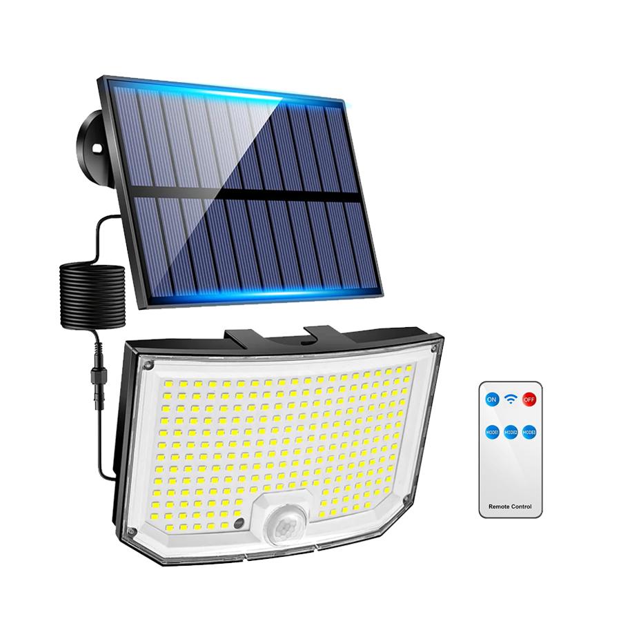 

Solar Light Outdoor Super Bright Motion Sensor Strong Power 238 LED Solar Lamp IP65 Waterproof 3 Modes Garden Wall Street Lamp