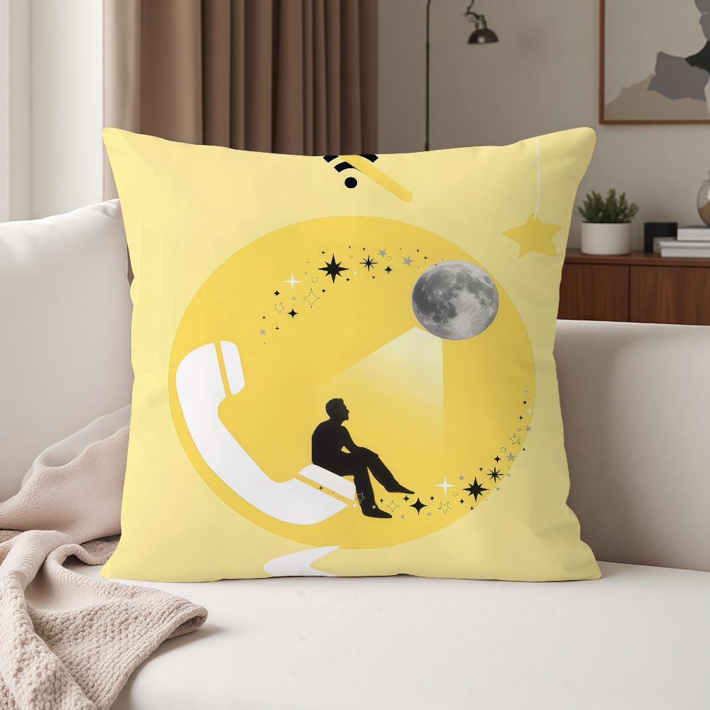 Singer BBruno Mars Pillow Case Suitable For Bedrooms Living Rooms Cars Home Decoration