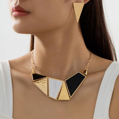 Fashion Necklace Earrings For Women Ladies