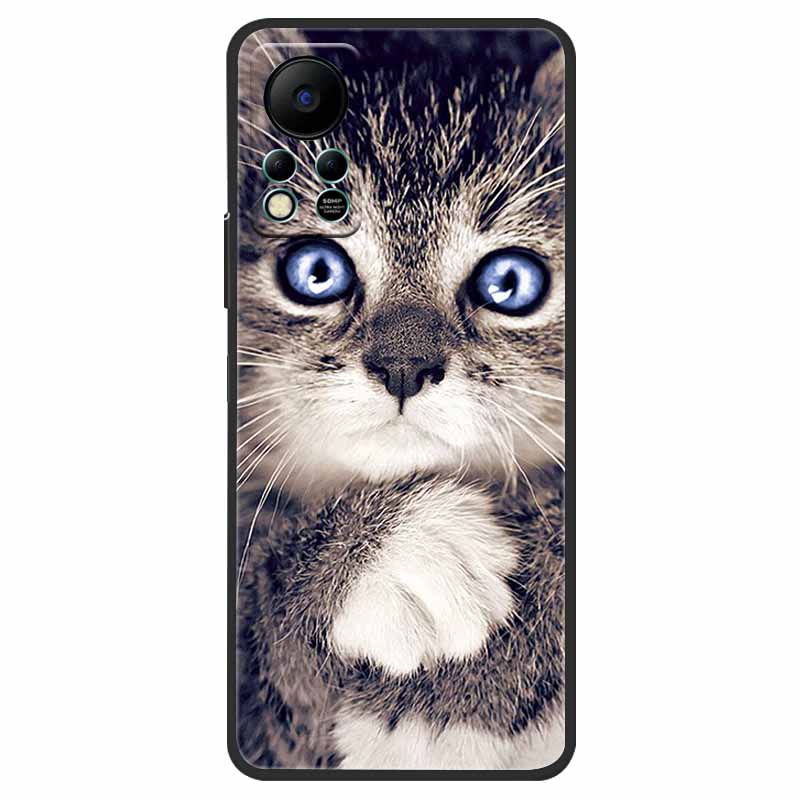 Für Infinix HOT 11S NFC Hülle X6812B Mode Weiches TPU Silikon Handyhülle Für Infinix HOT11S NFC Rückseite HOT 11 S 6.78 Funda