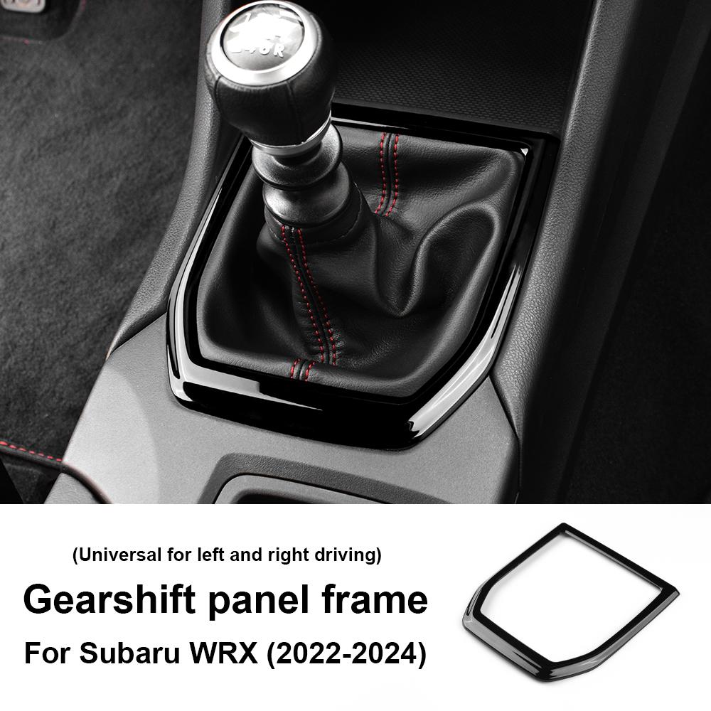 For Subaru WRX/ WRX STI 2025 2025 2025 ABS Carbon Fiber Sticker Car Gear Shift Panel Cover Interior Trim RHD LHD Accessories