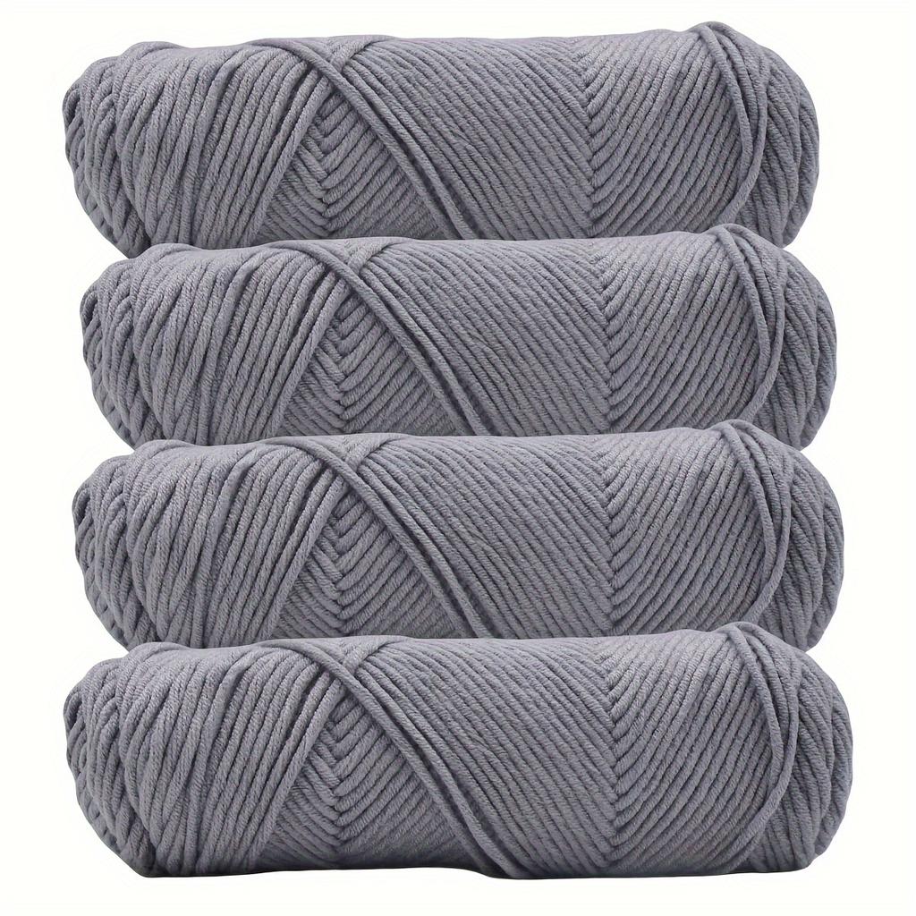 Valentine's Day 4pcs Chunky Yarn Set - Soft, Warm & Cozy for Knitting & Crochet Projects 13.4oz Total
