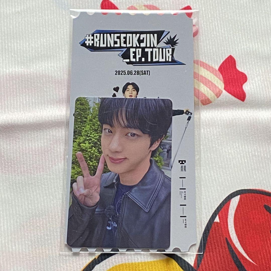 

[USED] JIN BTS RUNSEOKJIN_EP.TOUR 6/28 Trading Card