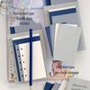 Sea Blue Fresh Mixed Material Loose-Leaf Notebook Refill (M5A7A6)
