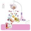 Remote Control Musical Baby Crib Mobile with Lights Music  Projection for Infants Crib Toys for Newborn Baby Mobile for Crib