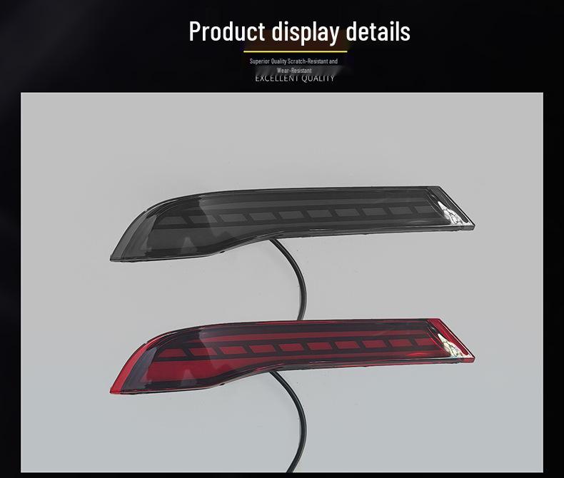 Chevrolet Trax 19-23 LED Rear Bumper Lights, Flowing Turn Signal & Collision Warning
