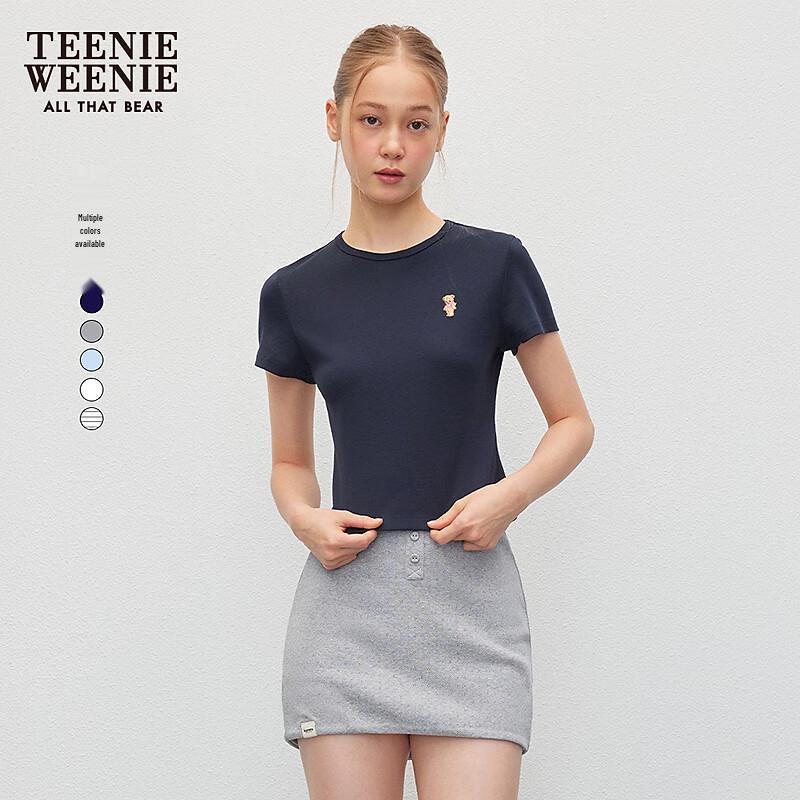 Teenie Weenie Bear Graphic Round Neck T-shirt S